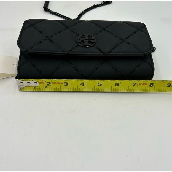 Women's Tory Burch matte chain wallet Crossbody NWT - Picture 10 of 12